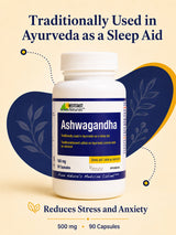 Ashwagandha 500 mg - 90 Vegetarian Capsules