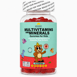 Kids Multivitamins & Minerals Gummies - Sugar-Free Strawberry Flavour, 60 Gummies