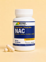 NAC (N-Acetyl-L-Cysteine) 500 mg - 90 Capsules