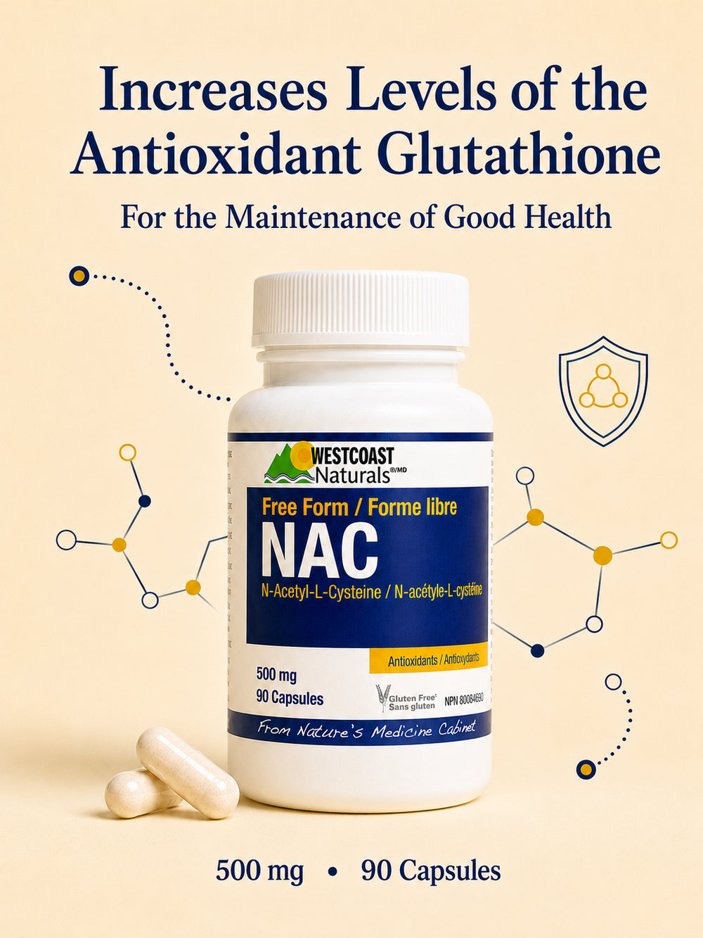 glutathione 500 mg walmart Force Factor (Reduced), , 60 Vegetable Capsules NAC (N-Acetyl-L-Cysteine) 500 mg -